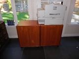 2 Charles Webb cabinets cherry