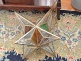 Mid Century star light fixture