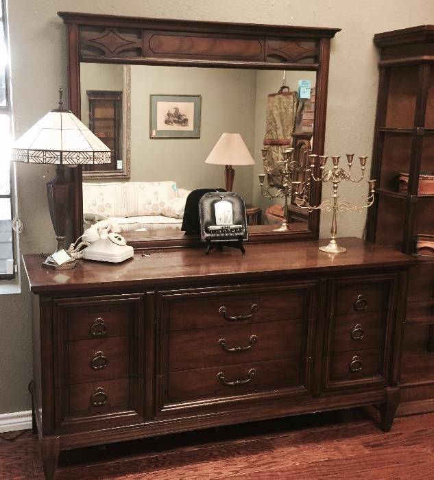 Dixie dresser with mirror -- now in Bargainville.