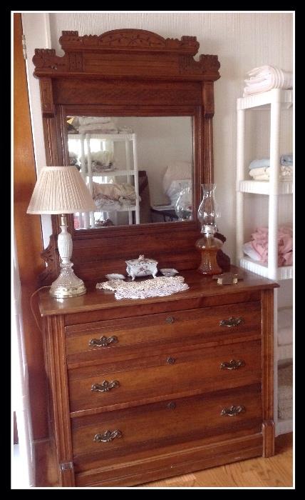 Antique oak dresser (one of many we have)!