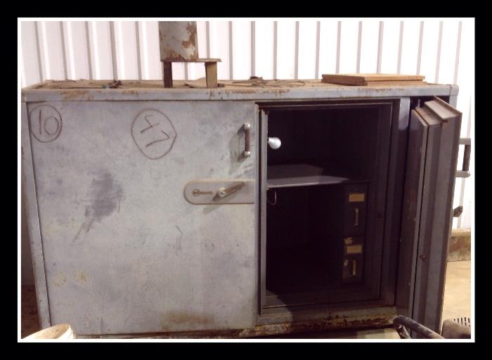 Gun safe, money safe. It's not pretty, but it's functional! Great opportunity for a deal. 