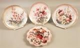 Lot 228 Bradford Exchange Floral Decorative Plates