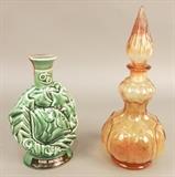 Lot 246 2 vintage Decorative Decanters - Zodiac Series