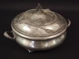 Lot 298 Quadruple Plate Silver E.G. Webster's Serving Lot