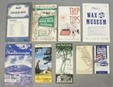 Lot 324 9 Travel Guides & Maps - San Diego - South Dakota
