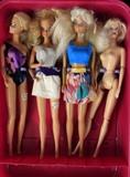 Lot 356 Barbie Lot - 3 Cases - 1 Full of Vintage Barbies
