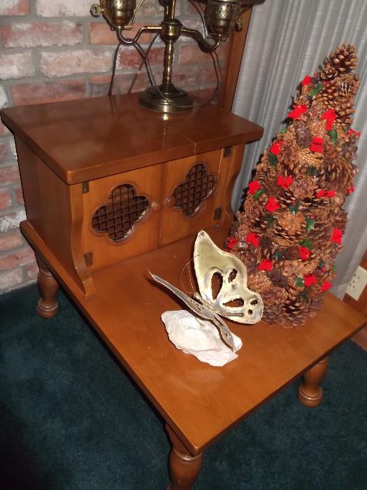 pair of end tables  