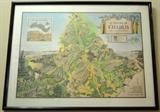 Framed French Wine Poster