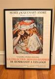 Framed French Museum Poster