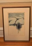 Artist Signed Original Artwork, "Tree Lines"