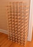 Huge Modular Wood Wine Rack (Can be reconfigured)