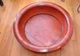Large Chinese Wash Basin (Red Lacquer)
