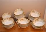 Stunning Vintage Noritake Soup Bowls Set