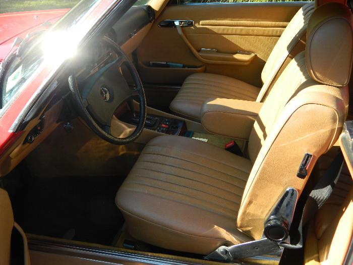 Very Rare 1984 Mercedes 280SL convertible with two tops, 24,000 miles, garage kept