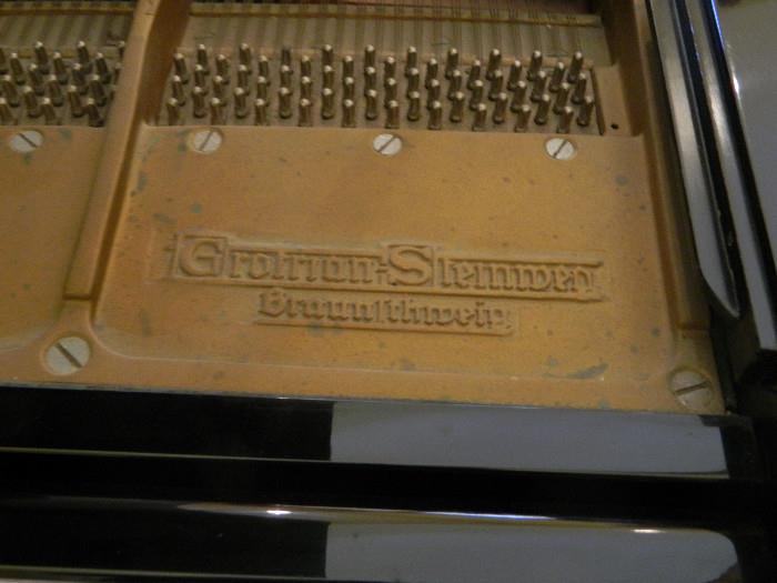 Grotrain Steinweg Concert Grand Piano. The Steinwig piano factory was built by Heninrich Engel Steinweg( later known as Henry Steinway)