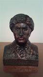 Vintage Brass "Davy Crockett" Peoples Bank-Bank