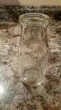 Vintage Detroit Pint Milk Bottle