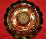 Vintage Fostoria Coin Ashtray