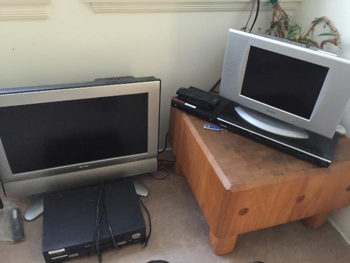TVs and computer items 