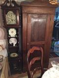 Clock cabinet, wardrobe