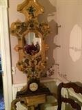 Hall tree with mirror