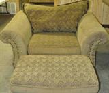 furniture, chair, ottoman,