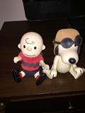 vintage 1960s Peanuts dolls