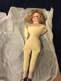 Vintage Porcelain and leather dolls