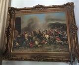 French soldiers at battle