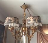 Cherub chandelier
