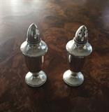 Sterling silver salt & pepper