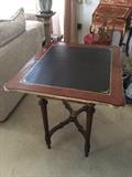 Swivel top game table