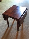 Miniature toy drop leaf table