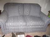 blue loveseat - $45