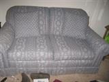 blue loveseat - $45