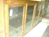 8' wall display cabinet 70.00