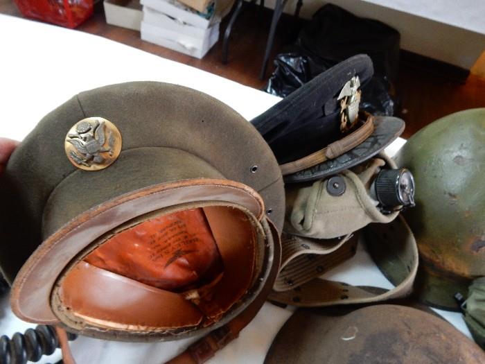 Military Hats and Helmets