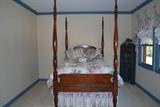Stunning Antique 4 post bed