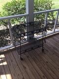 Two shelf patio cart