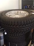 4 Bridgestone 18" tires with rims