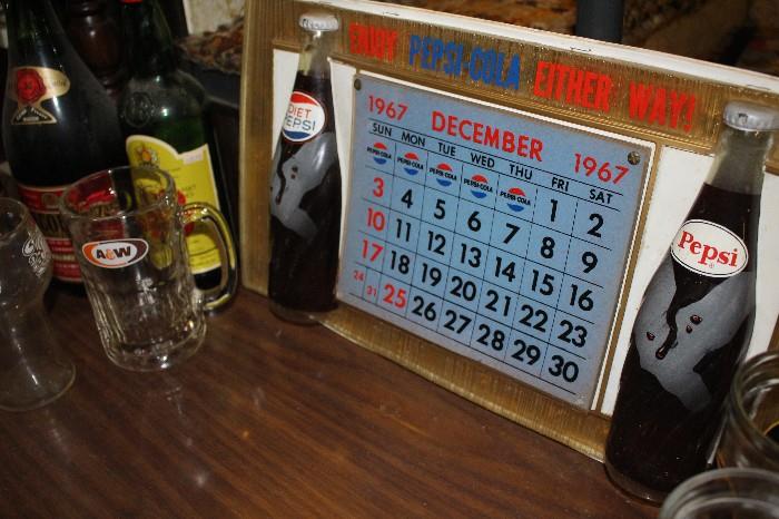 1967 Pepsi Calendar