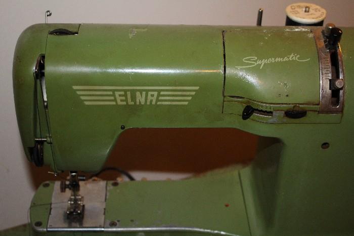 Vintage Elna Supermatic Sewing Machine