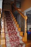 Entire Stair Case for Sale. Newel Posts (6), Balusters (77)