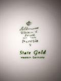 Seltmann Weiden THERESIA China " STATE GOLD" WESTERM GERMANY
