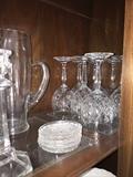 GORHAM CRYSTAL GOBLETS