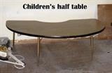 children's half table