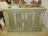 CARVED CONTINENTAL CABINET