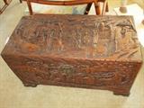 CARVED ASIAN CHEST