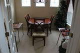 dining room table and chairs