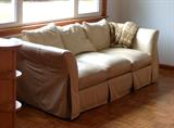 leather sofa